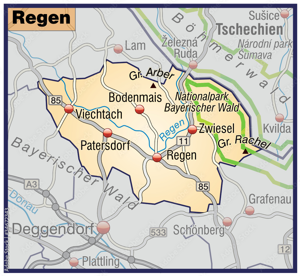 Landkreis Regen variante 7