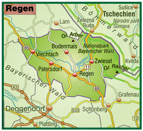 Landkreis Regen variante 5