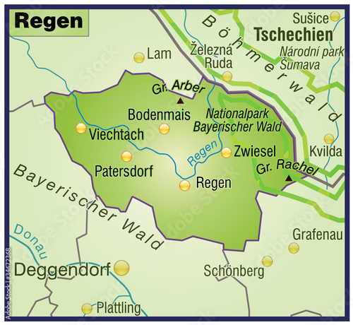 Landkreis Regen variante 8