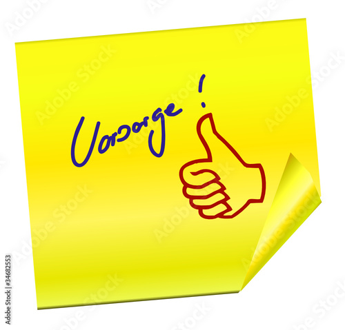 Haftnotiz - Vorsorge