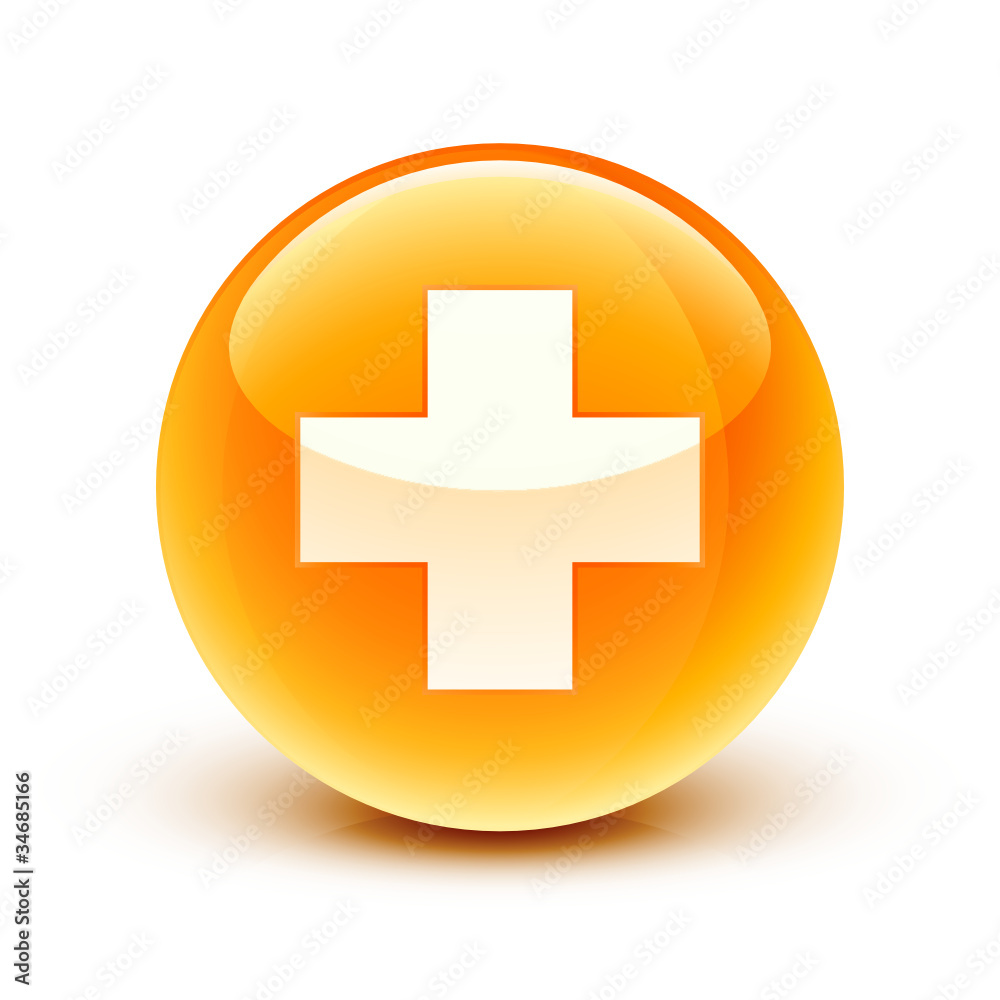 Fototapeta premium icône santé / health icon