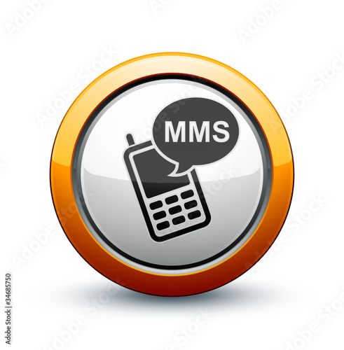 icône téléphone mms