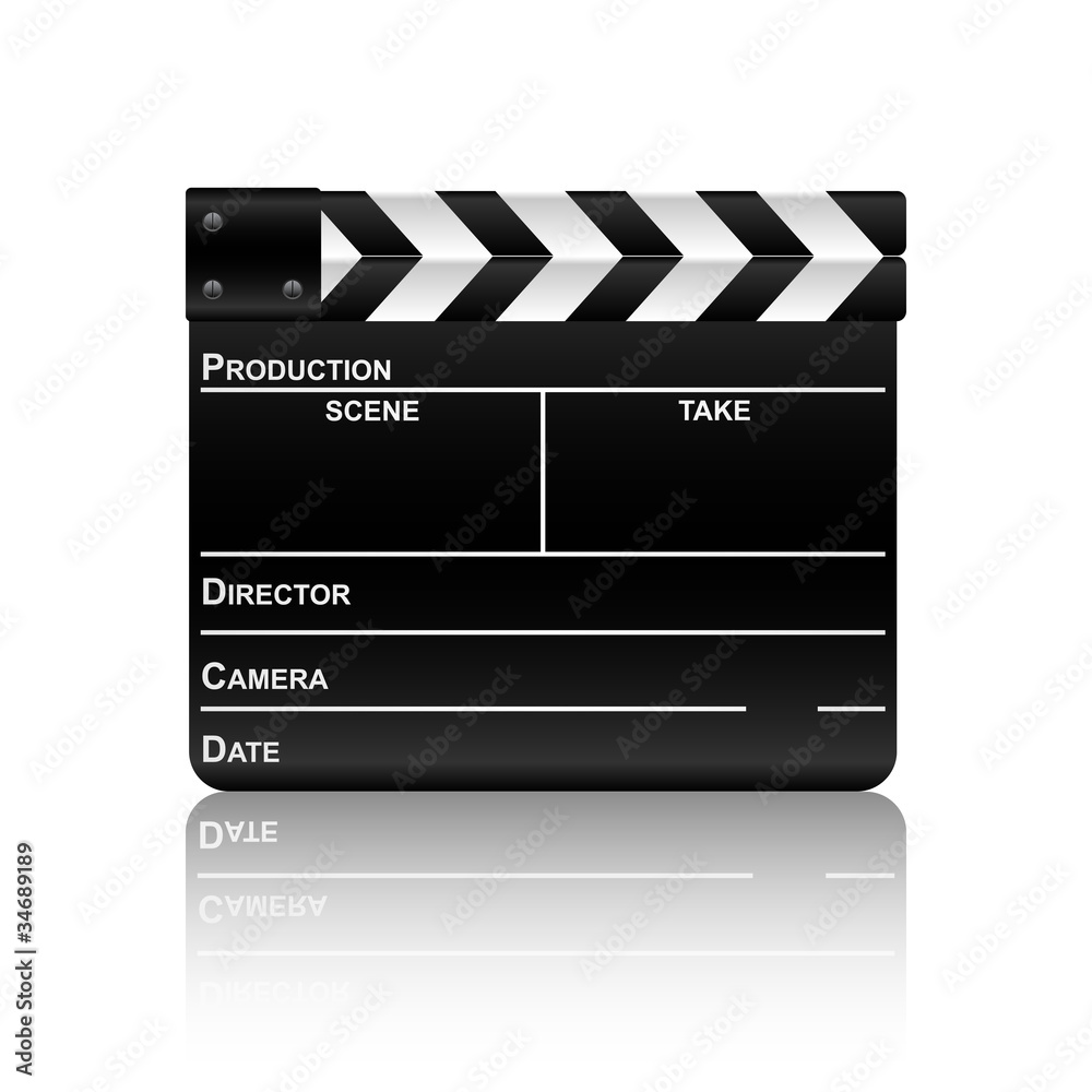 Obraz premium clapper board