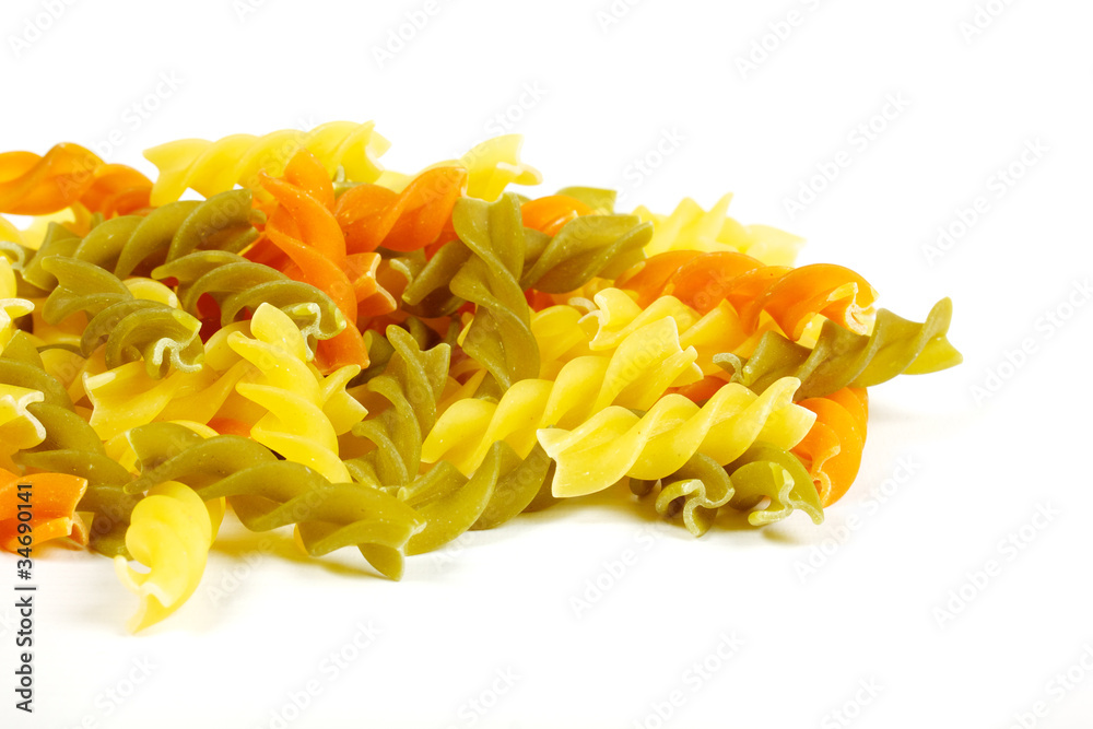 Close-up of italian pasta Close-up of italian pasta