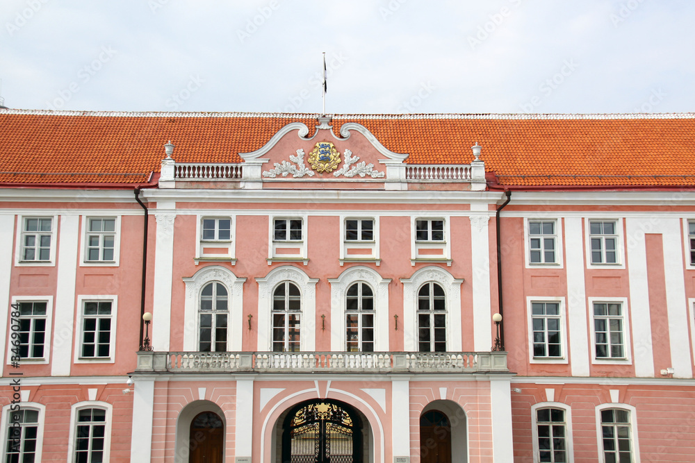 Fototapeta premium Parliament of Estonia