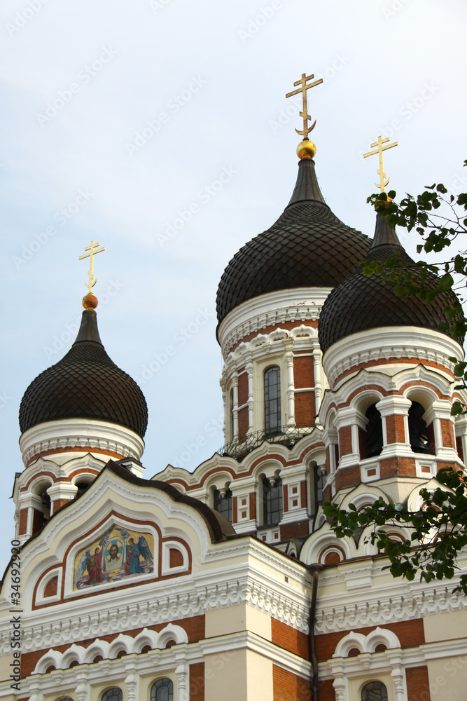 Alexander Nevsky Cathedral Russian Orthodox in Tallin