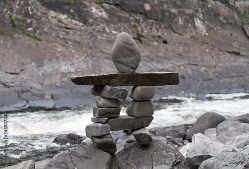 Konstfotografi Little stone totem