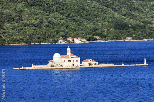 Gospa Od Skprjela and Sveti Djordje islands Kotor bay photo