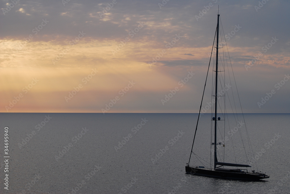 barco y sol