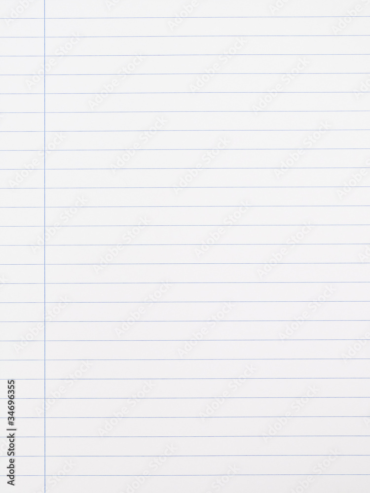 Striped Notebook Paper Texture Background Striped Notebook Paper Texture Background