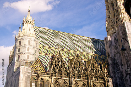 Fototapeta St. Stephan's cathedral in Vienna