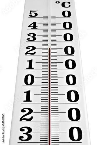Thermometer isolated photo
