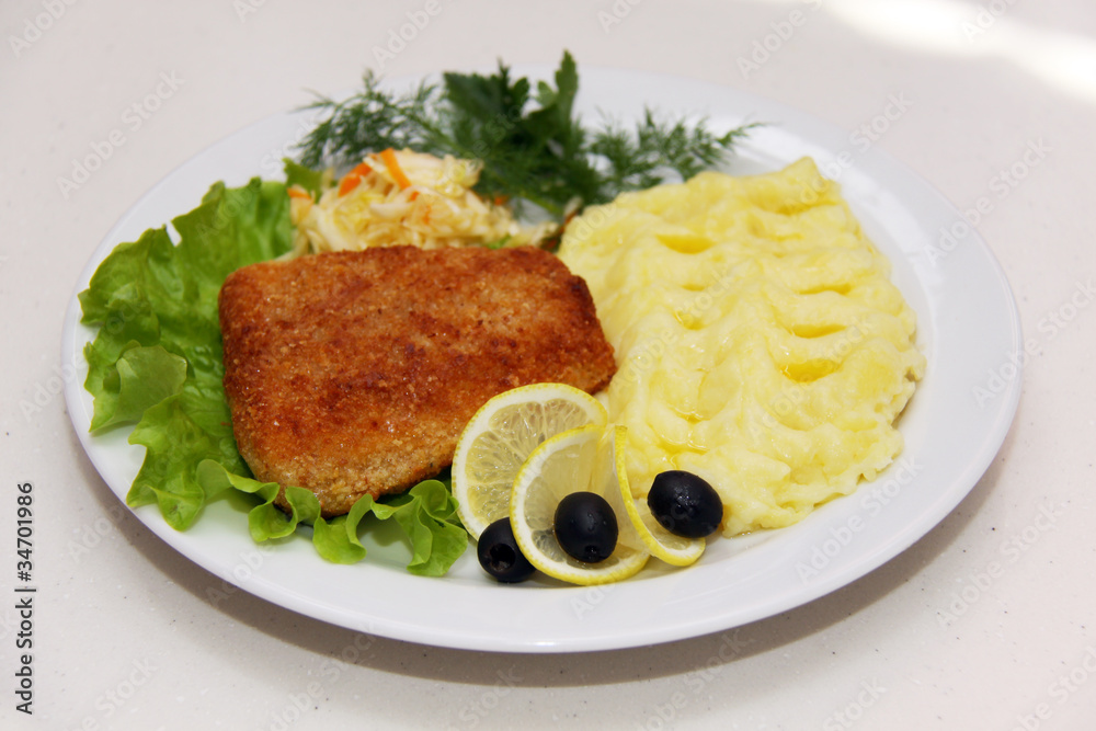 breaded pork chop breaded pork chop