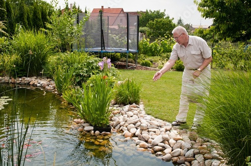 Photography Retirement - feeding fish