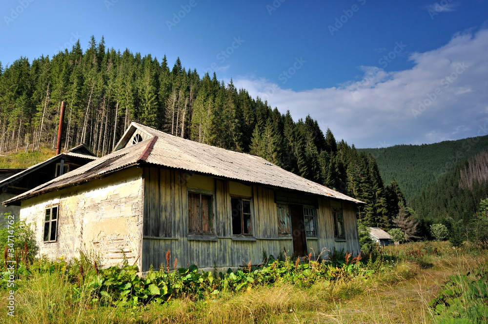 Old abandoned houses