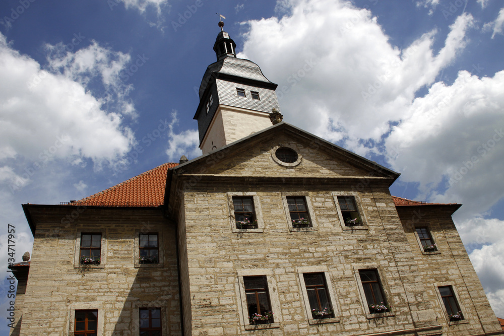 Fototapeta premium Rathaus in Bad Langensalza