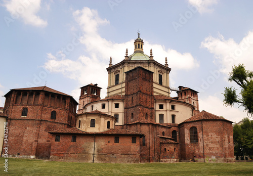 Quadro su tela Basilica of San Lorenzo - Milano Italy