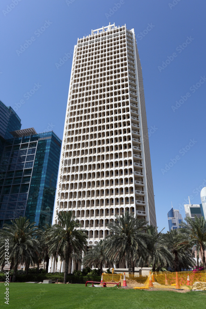 Naklejka premium Dubai World Trade Centre