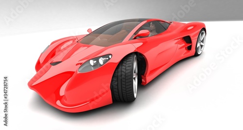 red prototype car © CenturionStudio.it