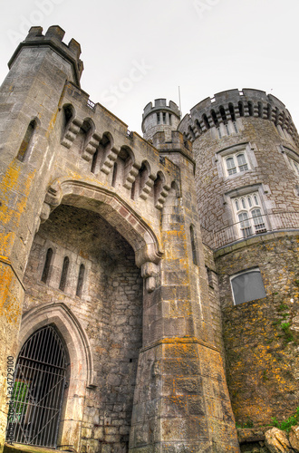 Gate to Blackrock Castle in Cork - Ireland - HDR
