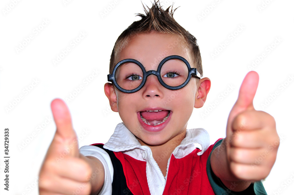 Kind mit Brille Kind mit Brille