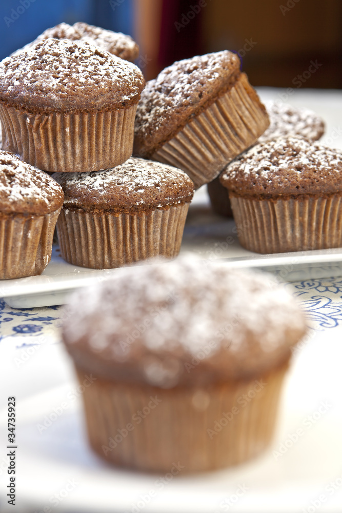 Schokoladenmuffins Schokoladenmuffins