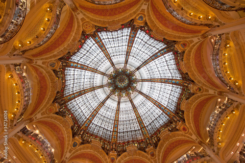 Dome of Galeries Lafayette, Paris, France