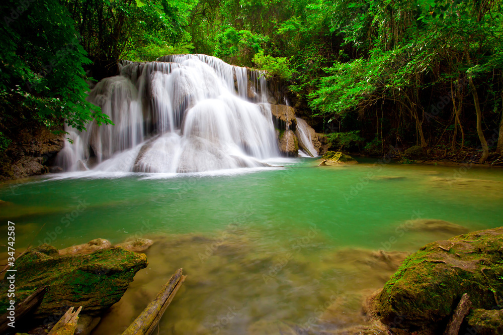 Waterfall in Deep forest Waterfall in Deep forest