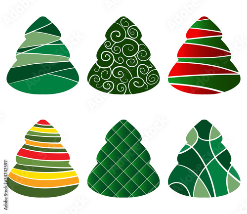 Christmass trees collection