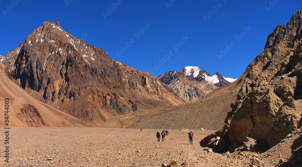 Mountain landscape in Argentina, South America. Mountain landscape in Argentina, South America.