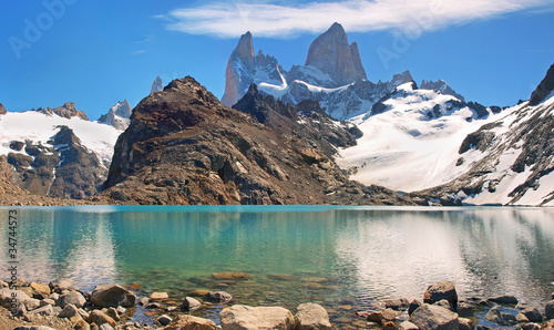 Laguna de los Tres with Mt. Fitz Roy in the background. © JFL Photography