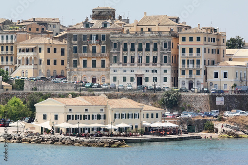 Corfu town in Greece