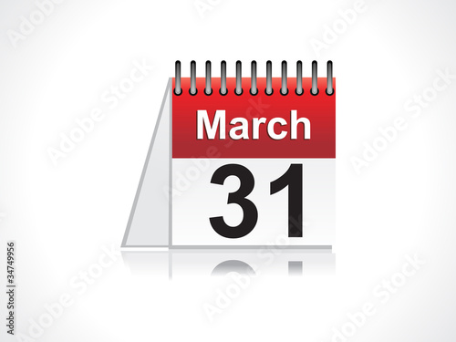 abstract calender