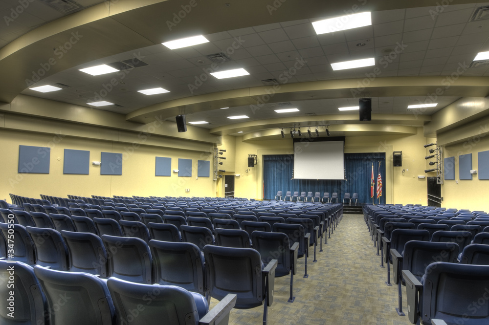 HDR of Auditorium Stock Photo | Adobe Stock