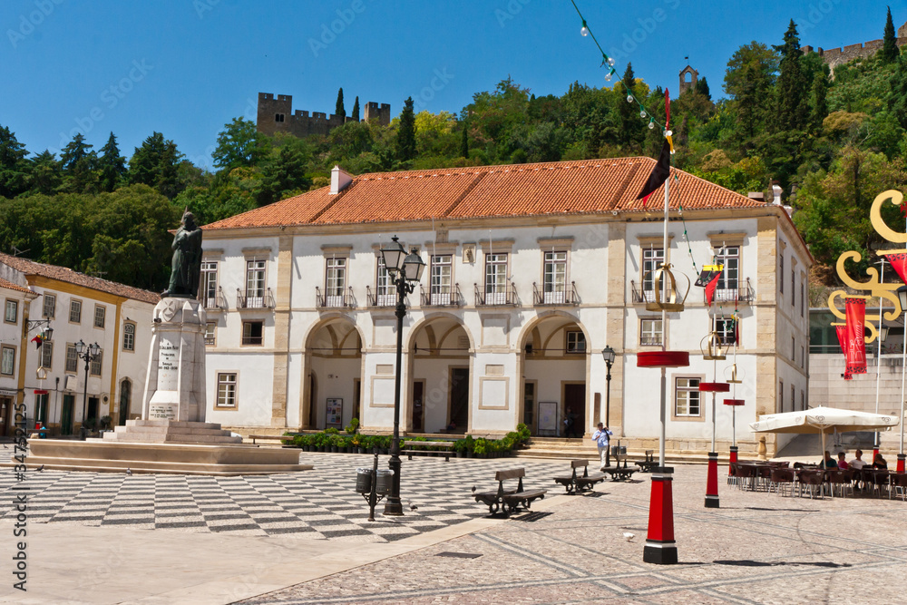 Naklejka premium Tomar Old Town in Portugal