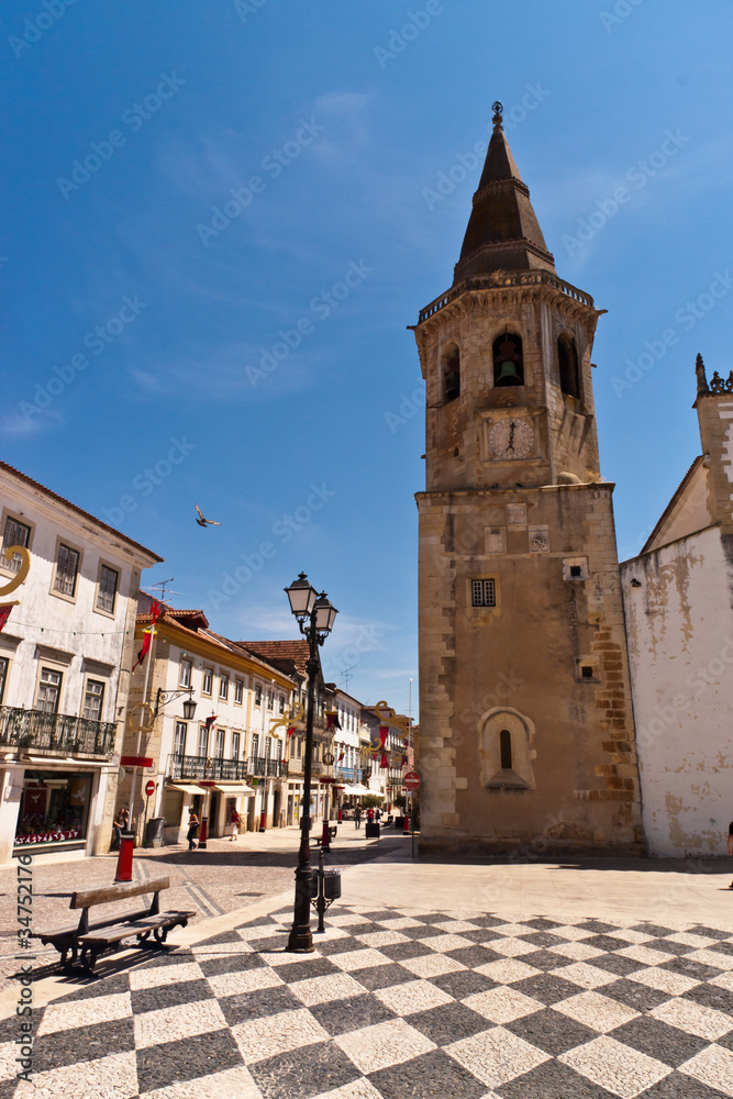 Tomar Old Town in Portugal