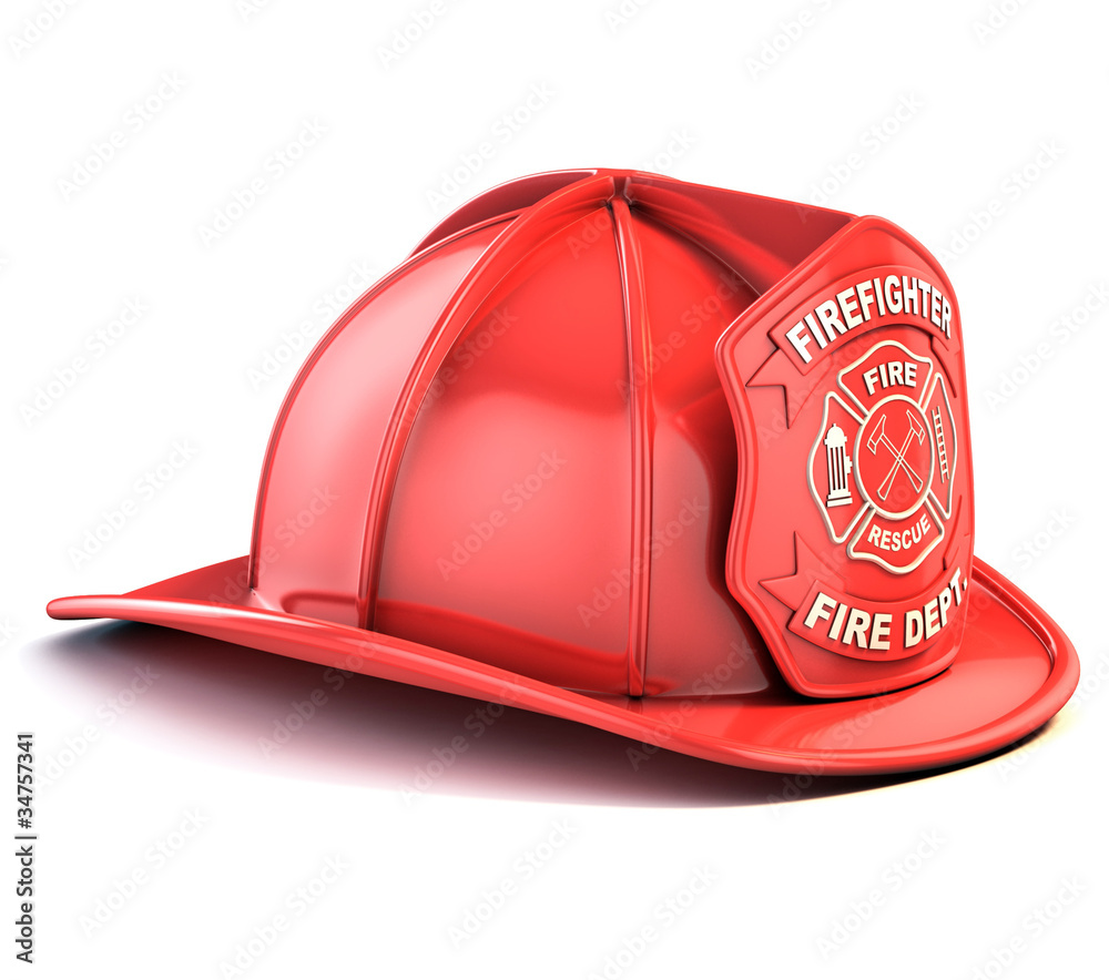 Fototapeta premium fireman helmet