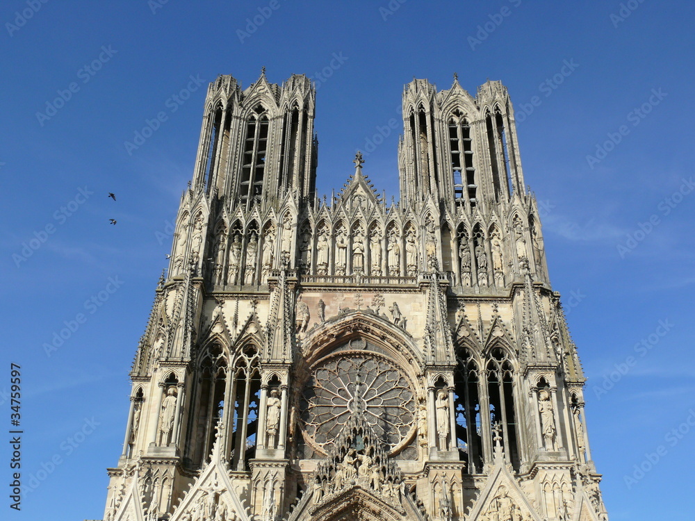 Fototapeta premium Cathédrale de Reims