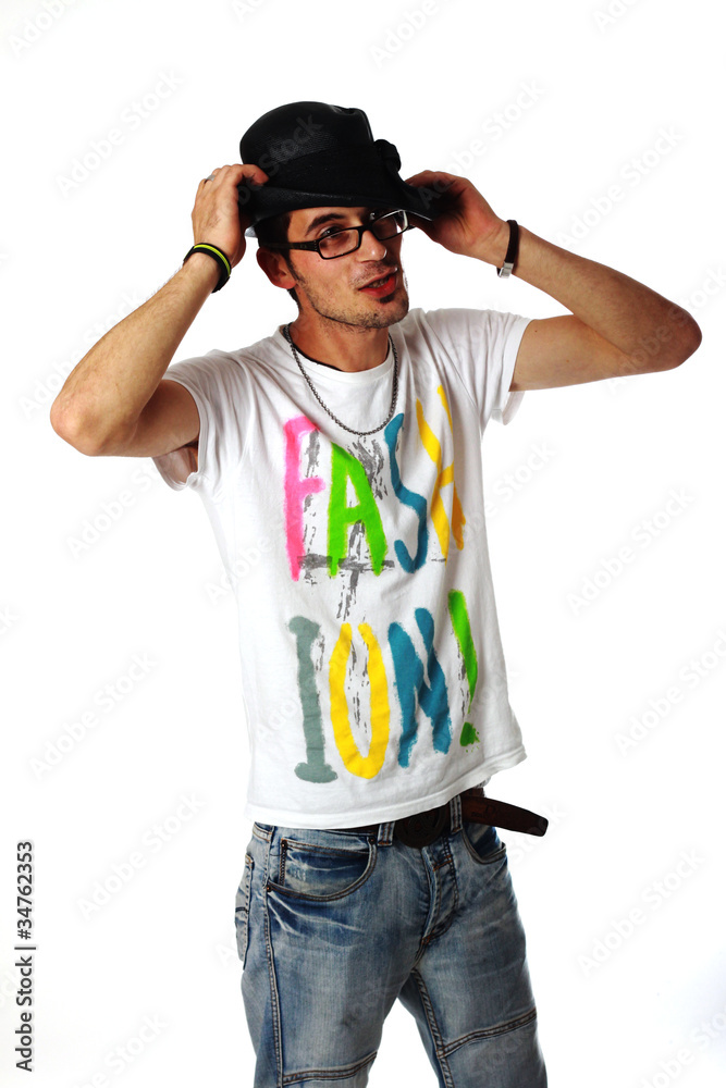 Mann mit Hut Mann mit Hut