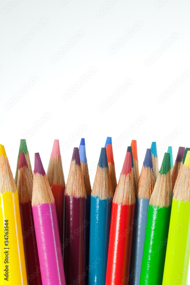 Fototapeta premium Coloured Pencils