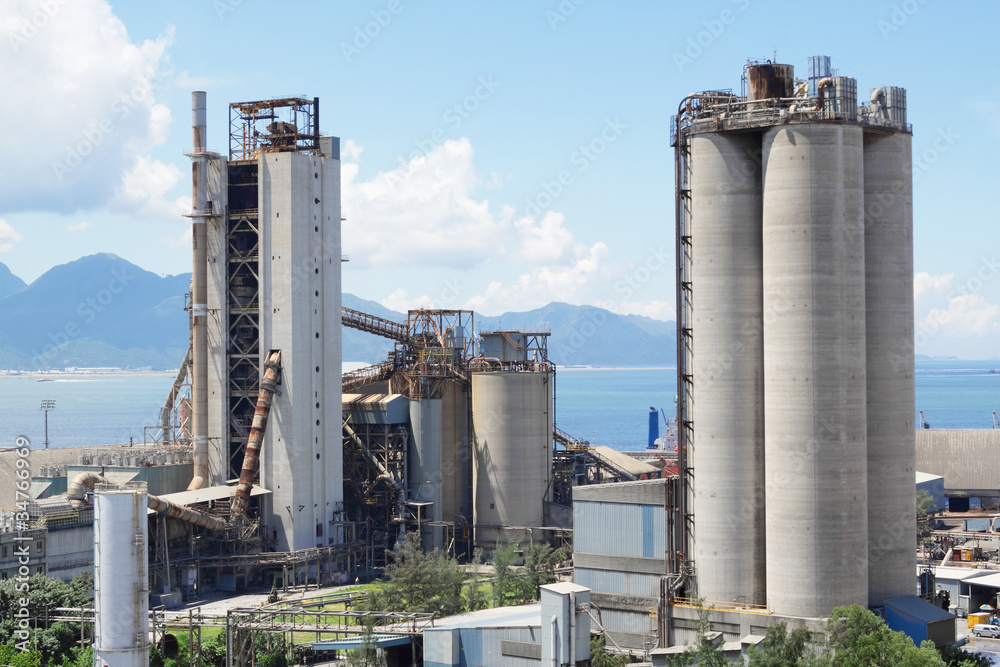 Cement Plant,Concrete or cement factory, heavy industry or const Cement Plant,Concrete or cement factory, heavy industry or const