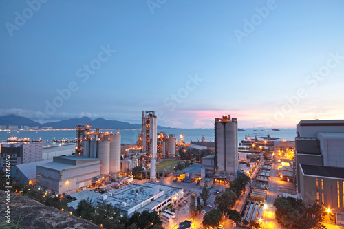 Cement Plant Concrete or cement factory  heavy industry or const