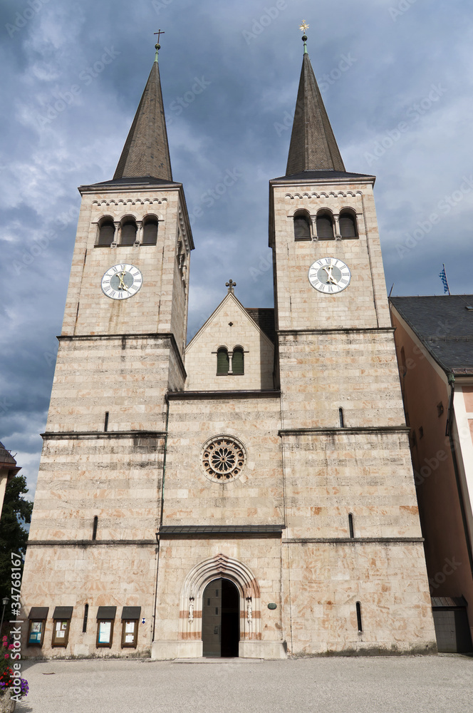 The Collegiate Church in Berchtesgaden