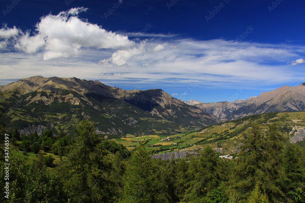 Obraz premium ciel de montagne
