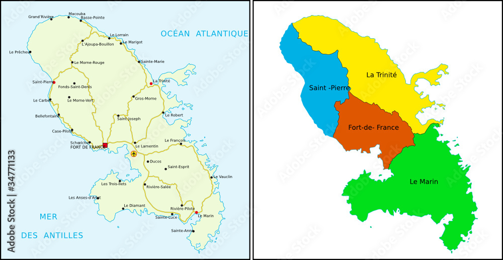 Obraz premium Martnique
