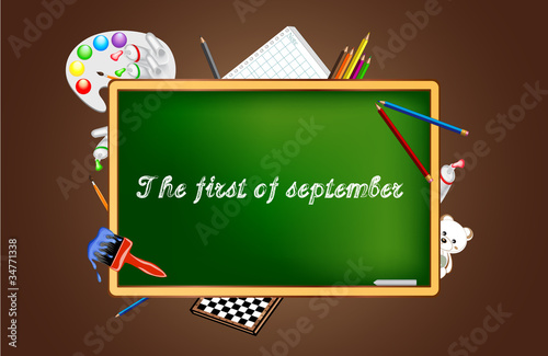 vector school background