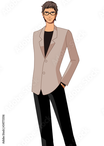 Portrait of man standing
