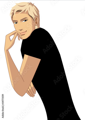 Portrait of man smiling