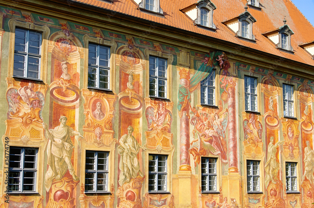 Bamberg Rathaus Detail - Bamberg townhall detail 01