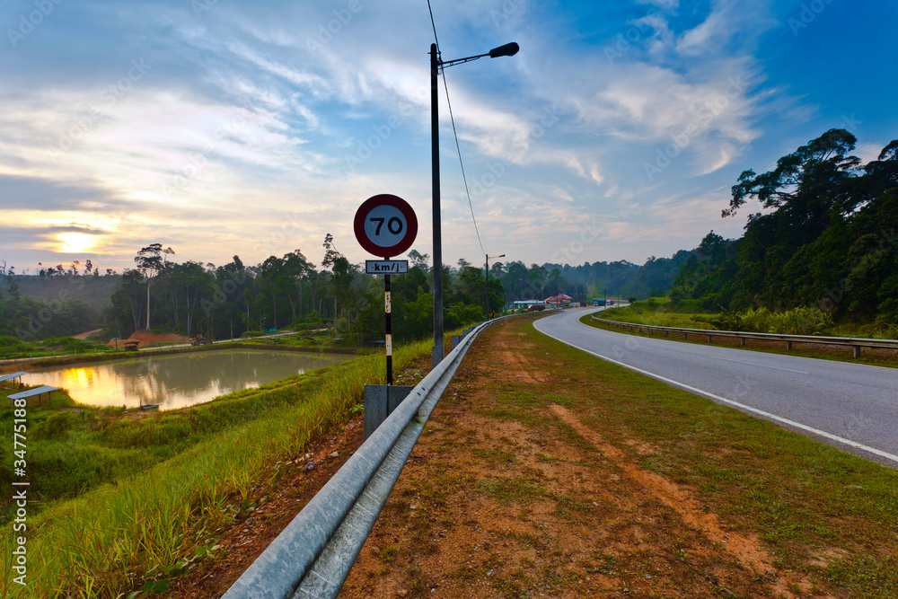 Malaysia rural road